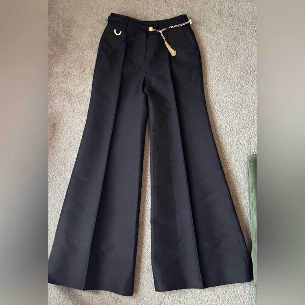 Zimmermann women’s high waisted black trouser